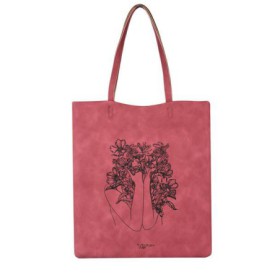 Sac porté épaule Woomen Vegan WLILA 01 Shape Pink - Maroquinerie Quey Charlieu