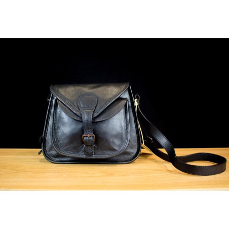 Sac Cuir Paul Marius LaBesace Noir - Maroquinerie Quey Charlieu