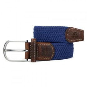 Billy Belt Ceinture Bleu Cobalt - Maroquinerie Quey Charlieu