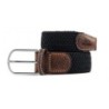 La ceinture élastique Billy Belt Noir Réglisse est pratique et élégante