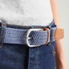 La ceinture élastique Faguo BNS  BLUE 02 Bleu est pratique et élégante