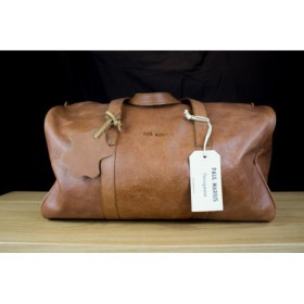 Sac de voyage cuir Paul Marius LeCabine Naturel - Maroquinerie Quey Charlieu