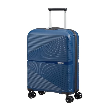Valise cabine 4 roues 55cm American Tourister 128186*1552 Air Conic  Navy - Maroquinerie Quey Charlieu