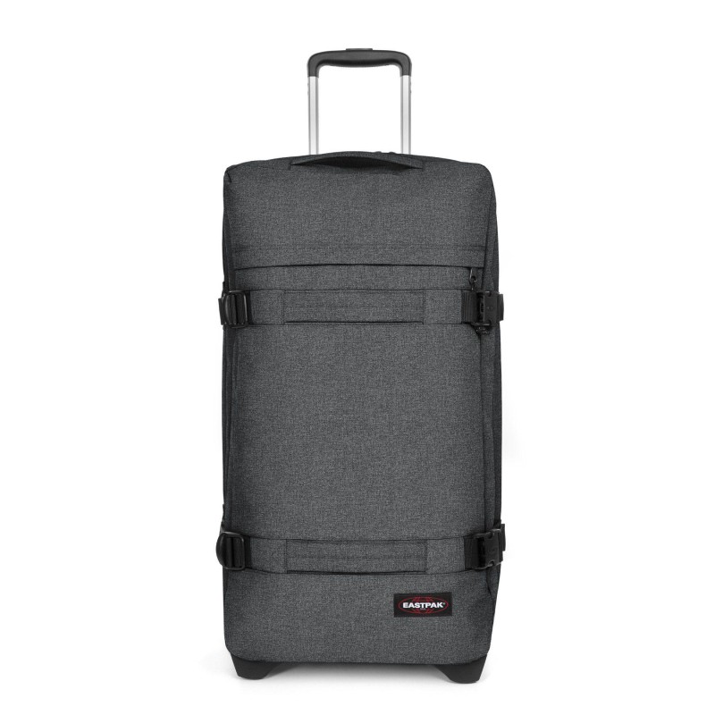 Sac de Voyage Trolley Eastpak Transit'R M 77H Black Denim - Maroquinerie Quey Charlieu