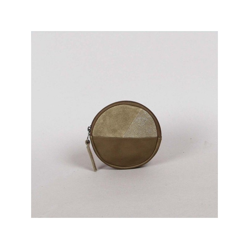 Becca Olive de Sabrina Paris un porte monnaie rond 