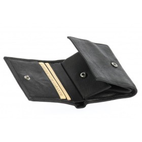 Porte monnaie et carte cuir Arthur & Aston 94 771 A Noir - Maroquinerie Quey Charlieu