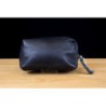 Trousse cuir Paul Marius ADELE Noir - Maroquinerie Quey Charlieu