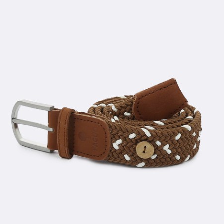 Ceinture Faguo CAM23 Camel Crème -Maroquinerie Quey Charlieu