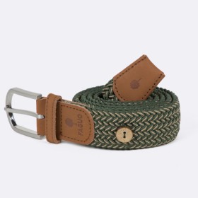 Ceinture Faguo KAK20 Kaki Sable-Maroquinerie Quey Charlieu