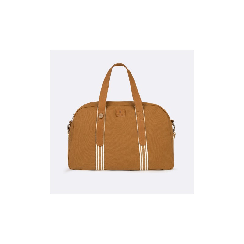 Sac de voyage FAGUO S22LU104 Camel-Maroquinerie Quey Charlieu