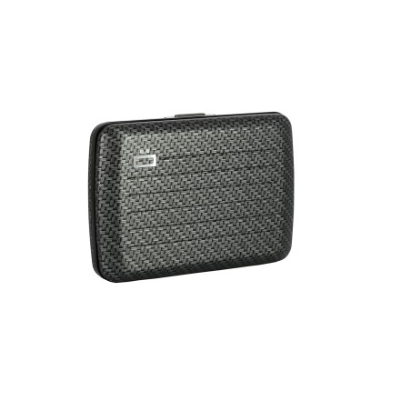 Porte cartes Ögon Design OSLO V2 Carbon  Serge Effect - Maroquinerie Quey Charlieu