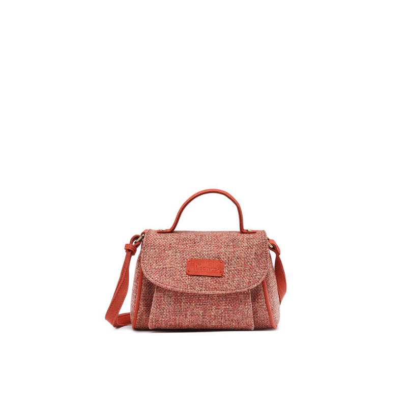 Sac à main Woomen Vegan WGAR21 Rouge - Maroquinerie Quey Charlieu