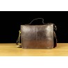 Sac Cuir Paul Marius Mademoiselle George Cuivré - Maroquinerie Quey Charlieu