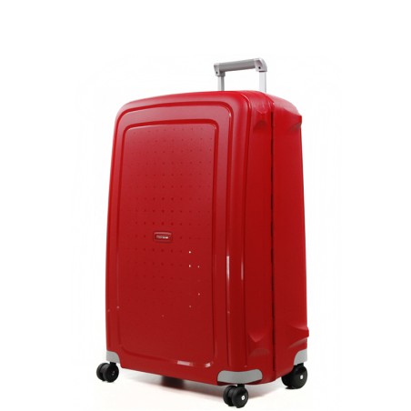 Valise 4 roues S'Cure 75 cm Samsonite 124837*A078 Capri Red - Maroquinerie Quey Charlieu