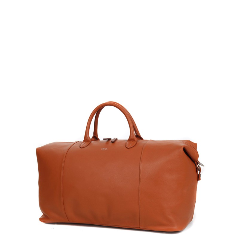 Sac de voyage baluchon 4480NU JUMP UPPSALA 50cm Terracotta - Maroquinerie Quey Charlieu