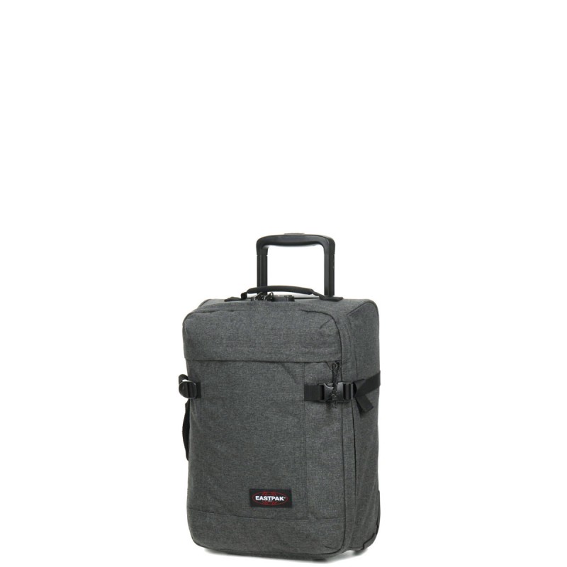 Sac de voyage Trolley Eastpak Tranverz XXS 77H Black denim - Maroquinerie Quey Charlieu