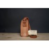 Sac Cuir Paul Marius L'Indispensable Or Rose - Maroquinerie Quey Charlieu