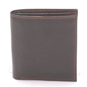 Porte cartes cuir Arthur & Aston 1589 702 D Noir/Bleu - Maroquinerie Quey Charlieu