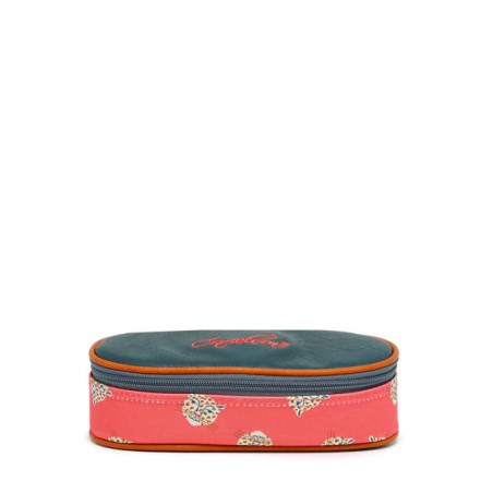 Trousse Caméléon RET PLUM Coral Cats - Maroquinerie Quey Charlieu