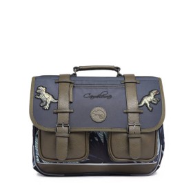 Cartable Caméléon VIB CA38 Grey Tropical - Maroquinerie Quey Charlieu