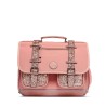 Cartable Caméléon VIG CA38 Glossy Pink - Maroquinerie Quey Charlieu