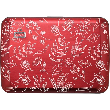 Porte cartes ÖGON DESIGNS OSLO V2 Floral - Maroquinerie Quey Charlieu