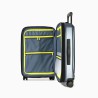 Valise Elite Pure Mate Cabine 4 roues 55cm Bleu Ardoise - Maroquinerie Quey Charlieu