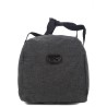 SAC DE VOYAGE EASTPAK STAND S BLACK DENIM MAROQUINERIE QUEY CHARLIEU