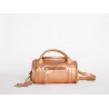 Sac Cuir Paul Marius Charlie Or Rose - Maroquinerie Quey Charlieu