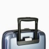 Valise Elite E2125 Pure Mate 4 roues 65cm Bleu Ardoise - Maroquinerie Quey Charlieu