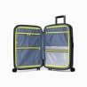 Valise Elite E2125 Pure Mate 4 roues 65cm Bleu Ardoise - Maroquinerie Quey Charlieu