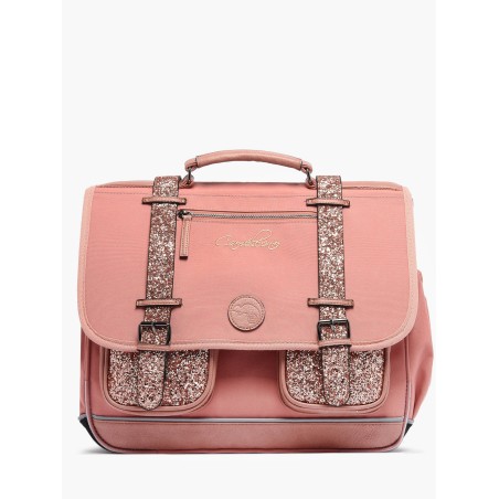 Cartable Caméléon 41 cm VIG CA41 Glossy Pink - Maroquinerie Quey Charlieu