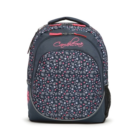 Sac à Dos Caméléon 39 cm BAS SD39 Navy Miniflowers - Maroquinerie Quey Charlieu