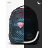 Sac à Dos Caméléon 39 cm BAS SD39 Navy Red Cars  - Maroquinerie Quey Charlieu