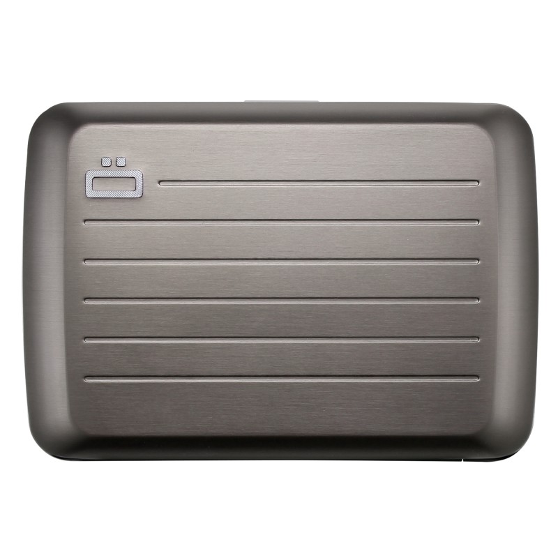 Porte cartes ÖGON DESIGNS OSLO V2 Titanium-Maroquinerie Quey Charlieu