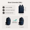 Sac à dos Underseater Bagsmart Blast Bleu Marine - Maroquinerie Quey Charlieu