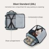 Sac à dos Elite BM010 Underseat Blast bleu ciel-Maroquinerie Quey Charlieu