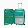 Valise L 4 roues Elite E2129 Pure Bright Vert Emeraude est maniable