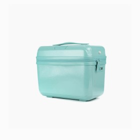 Vanity Case top Turquoise Maroquinerie Quey Charlieu