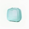 Vanity Case toploader Turquoise Maroquinerie Quey Charlieu