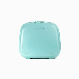 Vanity Case toploader Turquoise Maroquinerie Quey Charlieu