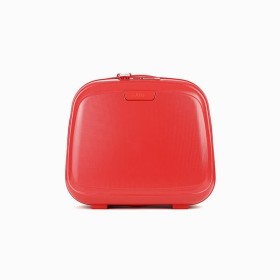 Vanity Case toploader Rouge Vif Maroquinerie Quey Charlieu
