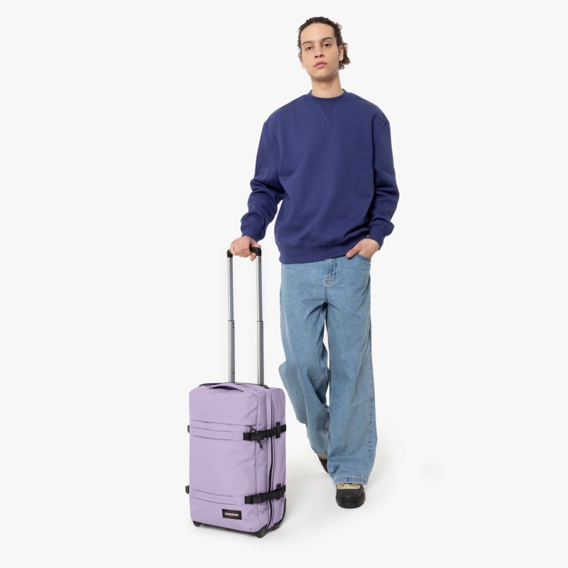 Sac de voyage Trolley Eastpak Transit S 5V8 Orchid Lilac - Maroquinerie Quey Charlieu