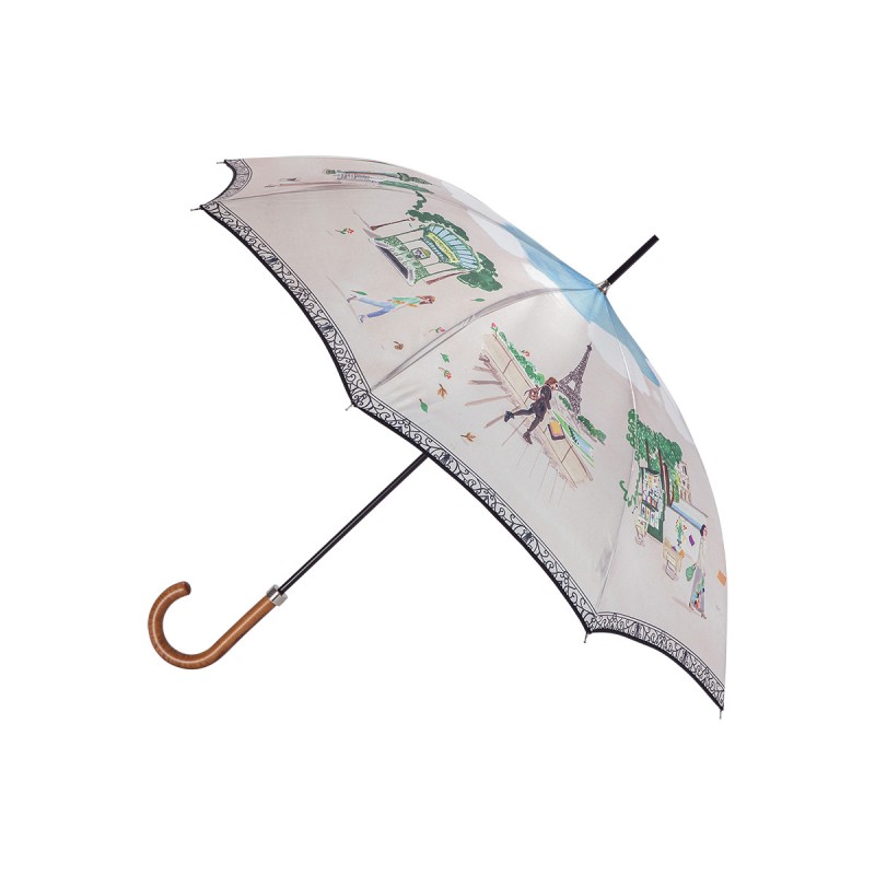 Parapluie Canne Femme Maison Piganiol 58.47 Cassandre Montoriol - Maroquinerie Quey Charlieu