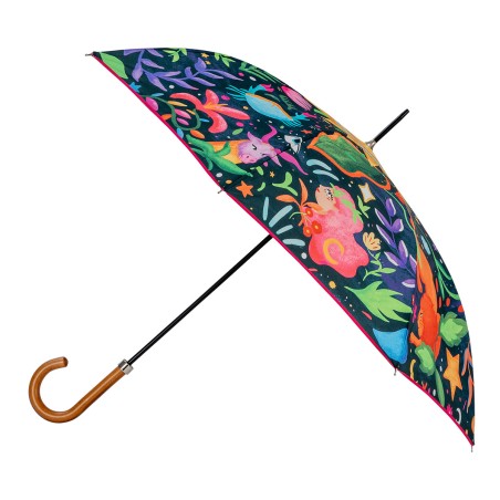 Parapluie Canne Femme Maison Piganiol 58.49 La jeannette Astro X - Maroquinerie Quey Charlieu