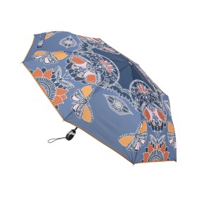 Parapluie pliant femme Maison Piganiol 55.50 Mandala Papillons - Maroquinerie Quey Charlieu
